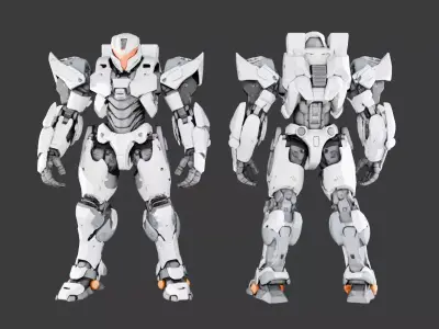 Silver Phantom 3D model