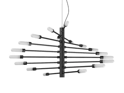 733187 Ragno Lightstar Pendant chandelier 3D model