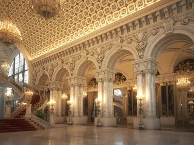 Rtiba Majestic Lobby 3D model