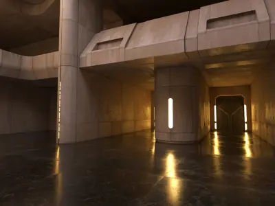  Sci-fi Interior 20 