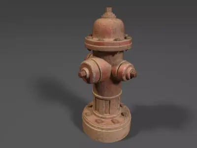 Street Hydrant 3D model
