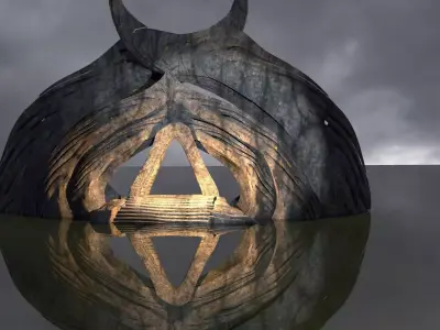 Dantes Redemption Archway 2 3D model