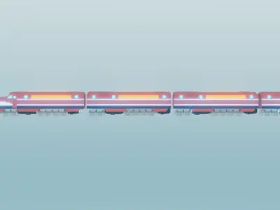 Low Poly World Low-poly 3D model