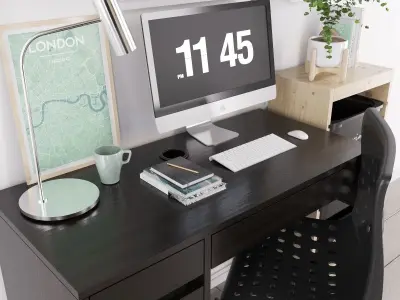 IKEA Workplace-03 3D model