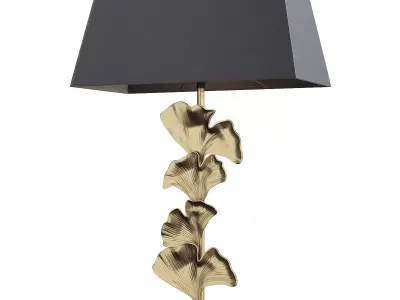  Gold Gingko Leaves Table Lamp Liang and Eimil Java Low-poly 3D model