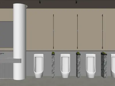 Feng toilet 3D model