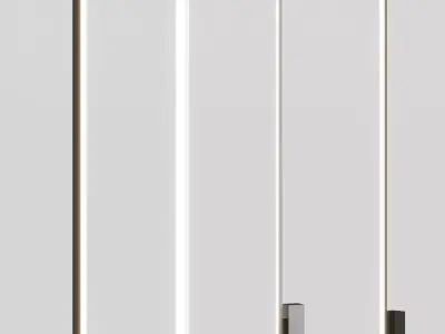 Nemo Linescapes Floor Lamp 3D model