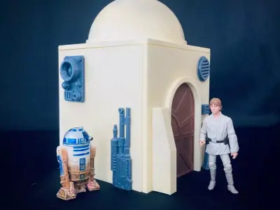 Tatooine Building Diorama 1 3D print model