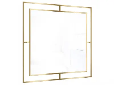 Mirror in a metal frame GZ-M1025 3D model