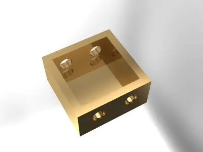 alphabet bracelet 3D print model