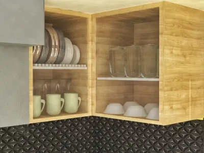  Kitchen Design 3D 3D model