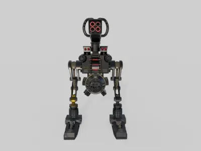 War Robot Machine 3D model
