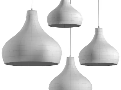 Ceiling lamp 3D model 21