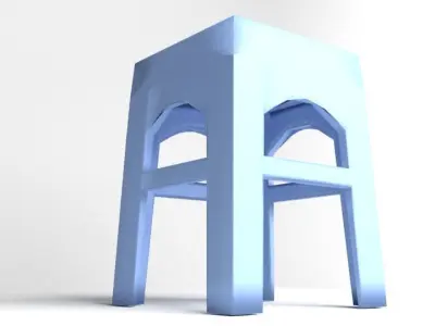 Stool 2 3D model