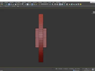 Possini Euro Coppered Arch Indoor Outdoor LED Wall Low-poly 3D model