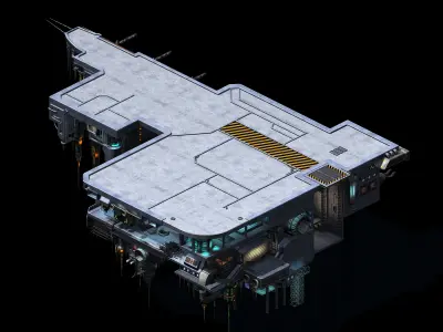 Future City - Universe City 05 3D model