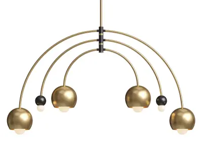 Willow Chandelier 3D model purchase