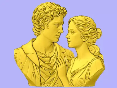 BUSTO NAMORADOS 3D model