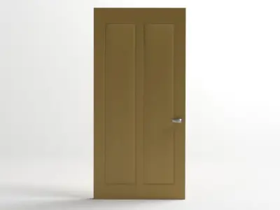 Door 2 interior in tan 3D model