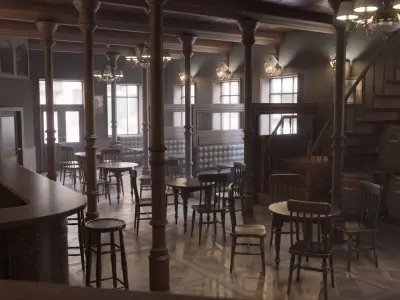  British Pub Interior 