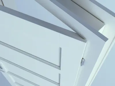 White Door 34 3D model