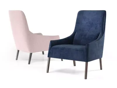 Long Island Armchair 3D model