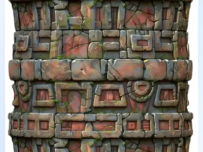 Stylized Wall Seamless Texture Texture buy