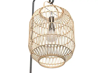 Bori Large Natural Lamp 3D model