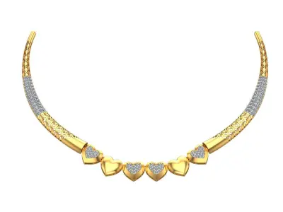 070 - Fancy Necklace for Women 3D print model