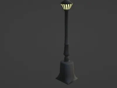 Street Lamb 3D model