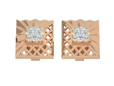 Light wt Pendant Earrings Set 3dm stl obj mtl gltf glb renders  3D print model