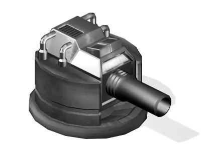 Satellite City Objects - Battery 15 3D model