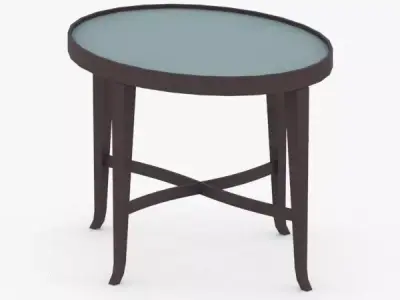 0380 - Coffee Table Low-poly 3D model