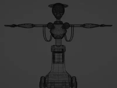 Map Bot--FNAF Security Breach Low-poly 3D model