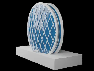 Al Dar Headquarters Abu Dhabi 3D 3D model