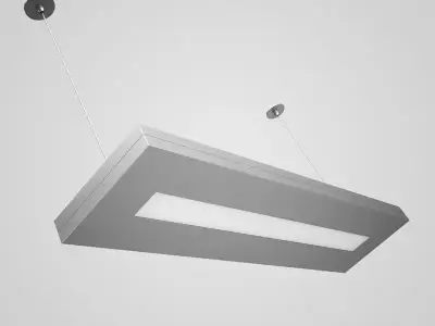 Ceiling Office Lamp 37 3D model