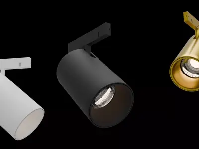 Track Spot Light SET 3D model