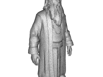 Elderfolk Fantasy Collection 4 Variants - High-Poly Kitbash 3D print model