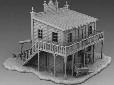 Big house 3D print model