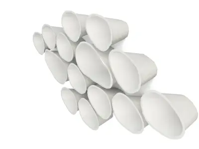 FAVO modular shelves Low-poly 3D model