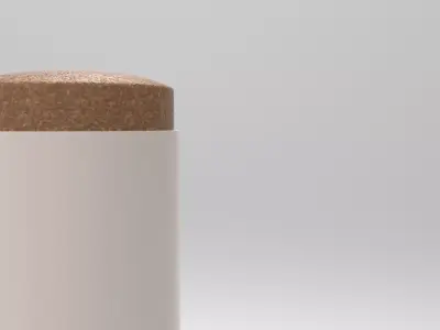 Buha Food Storage Box Low-poly 3D model