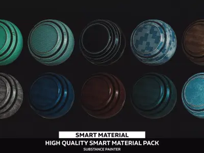 High Quality Smart Material Pack 01 Texture
