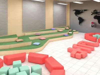 innovation  hub  3D model