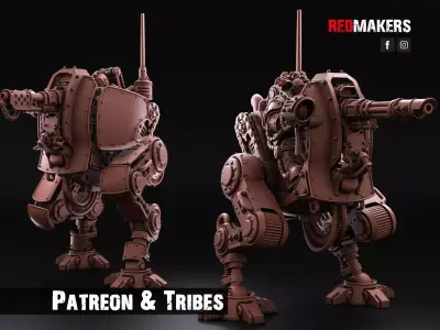 Scout Solar Mech - Imperial Force 3D print model