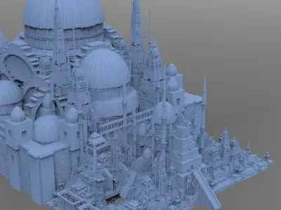 Kingdom of Heaven Palace 3D model