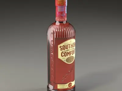 Southern Comfort Bottle 3D model