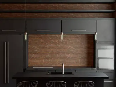 Pantry Cuboard 3D model