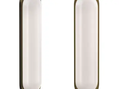 Bode Wall Light Brass 3D model