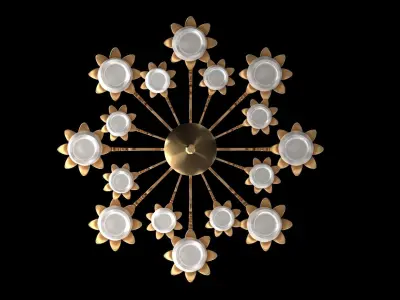 chandelier 3D model 7