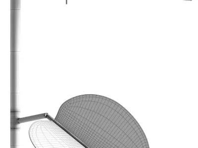ARACEA  FLOOR LAMP - Vissionnaire 3D model